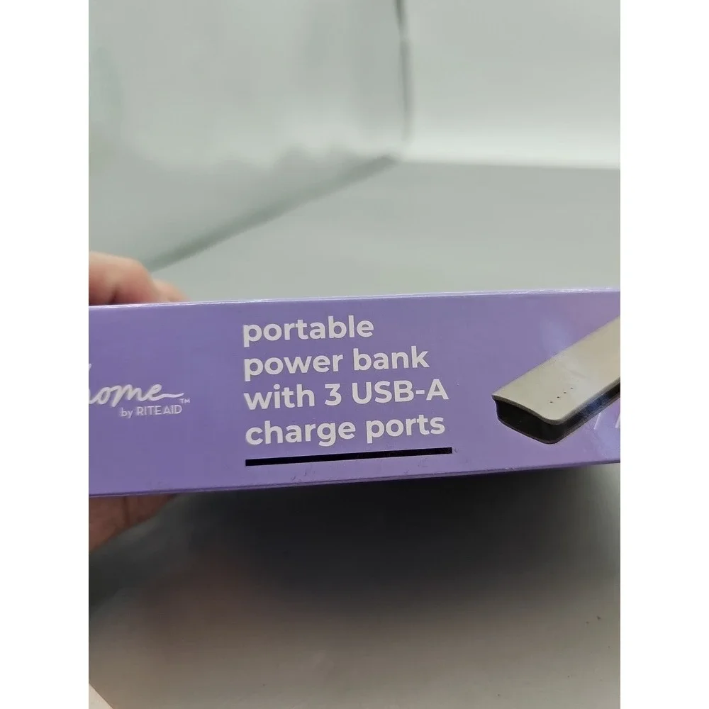 Home By Rite Aid Portable Power Bank New‎
